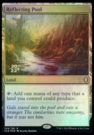 Reflecting Pool [Commander Legends: Battle for Baldur's Gate Prerelease Promos] | Clutch Gaming