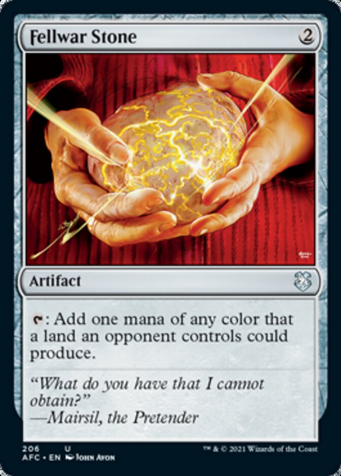 Fellwar Stone [Dungeons & Dragons: Adventures in the Forgotten Realms Commander] | Clutch Gaming