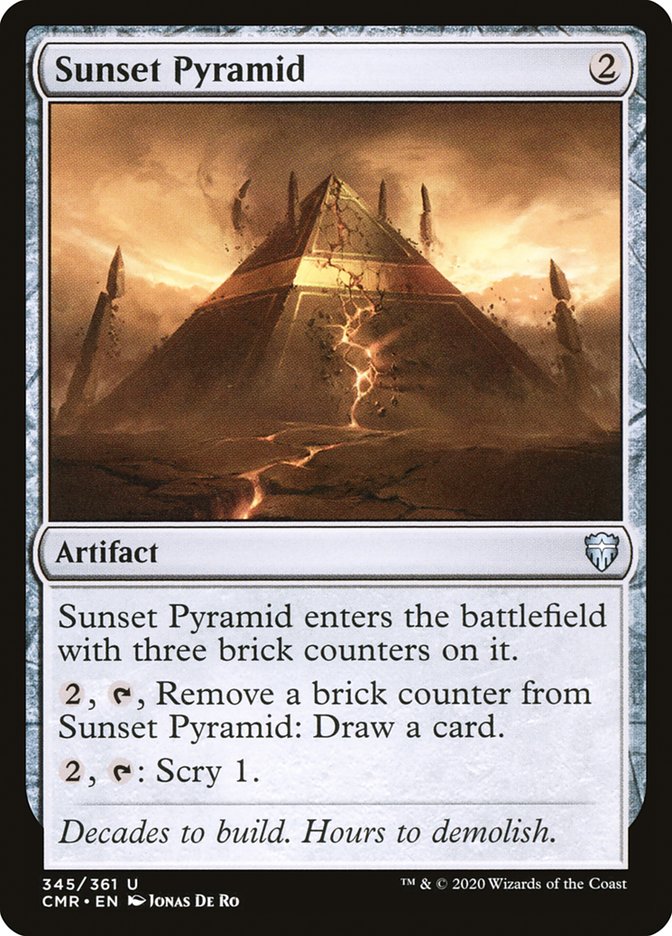 Sunset Pyramid [Commander Legends] | Clutch Gaming