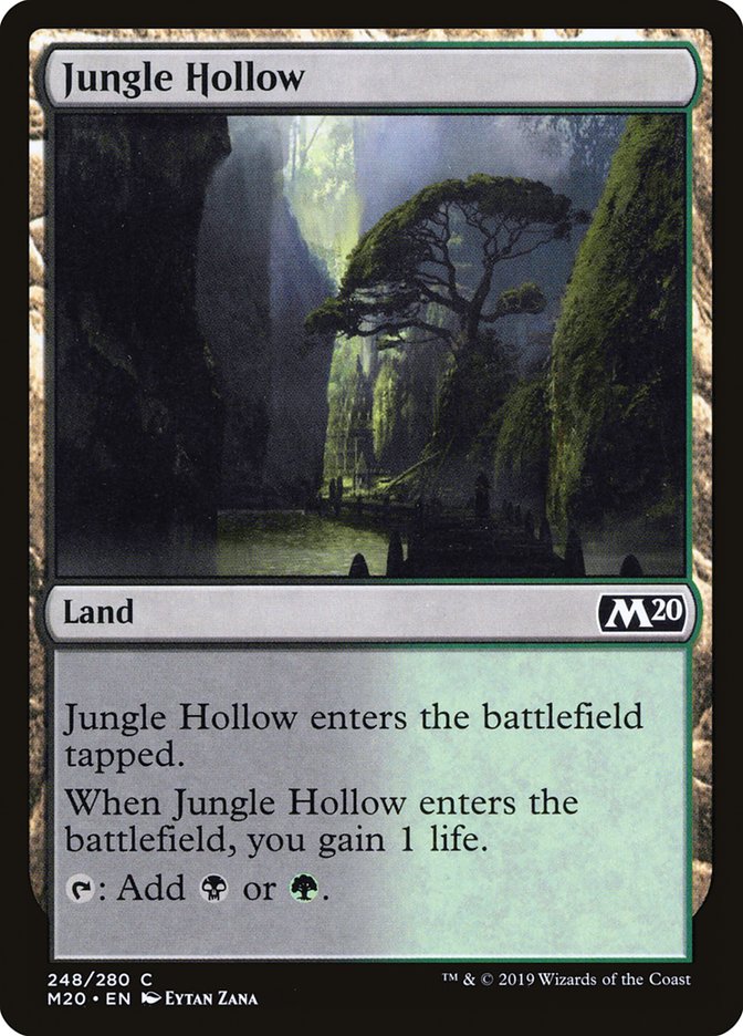 Jungle Hollow [Core Set 2020] | Clutch Gaming