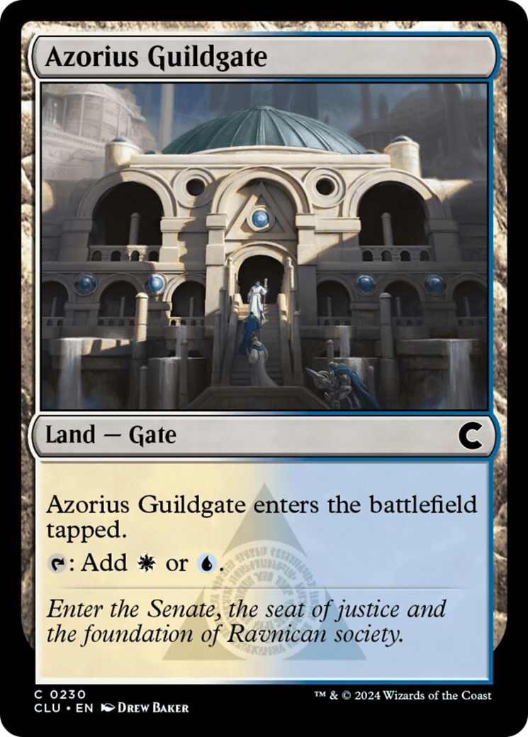 Azorius Guildgate [Ravnica: Clue Edition] | Clutch Gaming