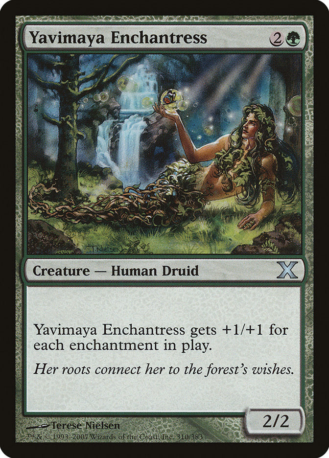 Yavimaya Enchantress [Tenth Edition] | Clutch Gaming