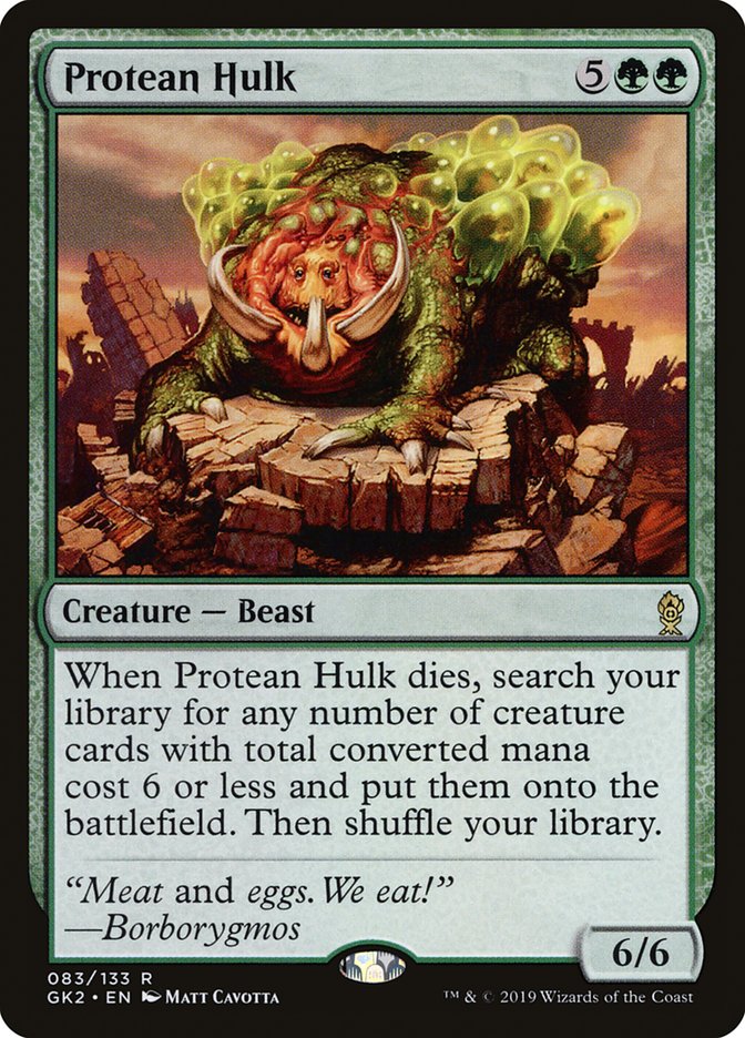 Protean Hulk [Ravnica Allegiance Guild Kit] | Clutch Gaming