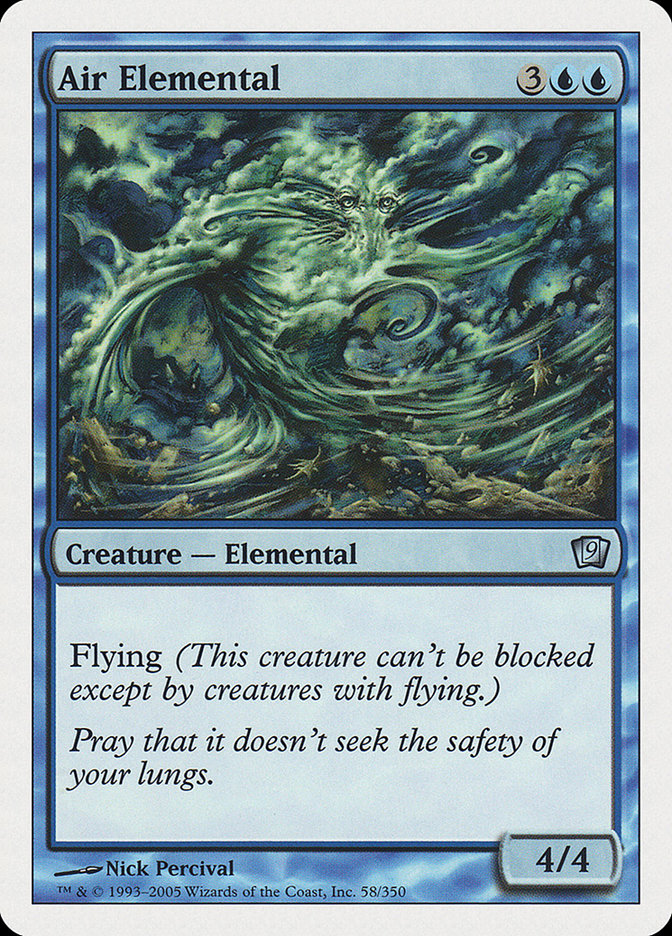 Air Elemental [Ninth Edition] | Clutch Gaming