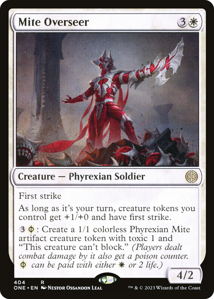 Mite Overseer [Phyrexia: All Will Be One] | Clutch Gaming