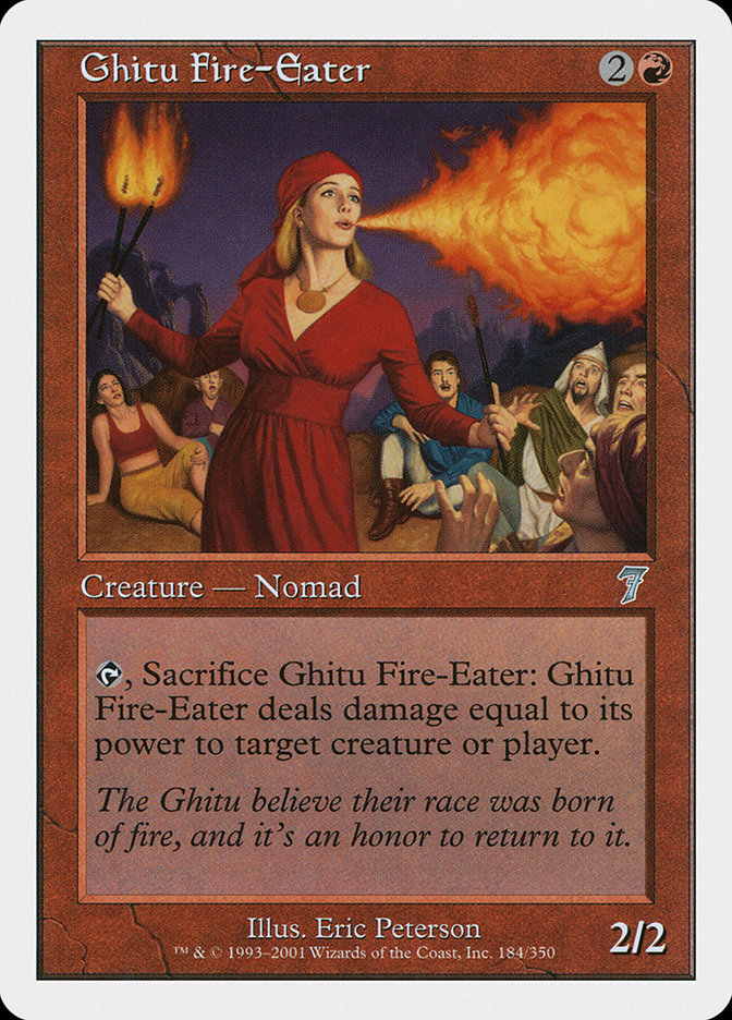 Ghitu Fire-Eater [Seventh Edition] | Clutch Gaming