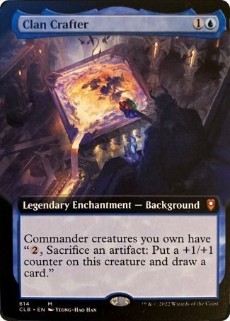 Clan Crafter (Extended Art) [Commander Legends: Battle for Baldur's Gate] | Clutch Gaming