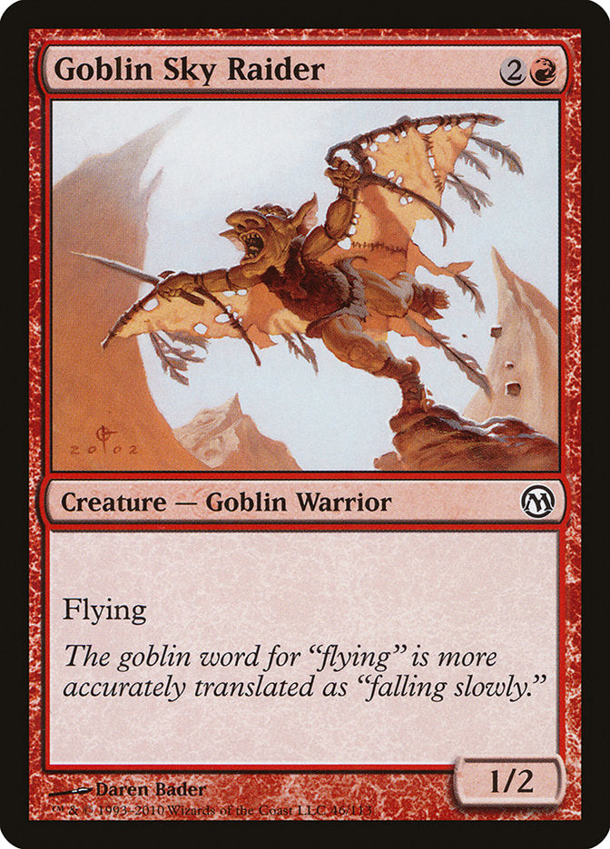 Goblin Sky Raider [Duels of the Planeswalkers] | Clutch Gaming