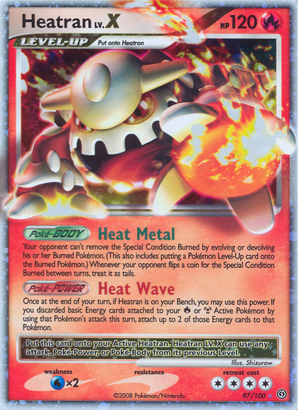 Heatran LV.X (97/100) [Diamond & Pearl: Stormfront] | Clutch Gaming