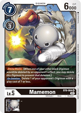 Mamemon [BT6-064] (Revision Pack 2021) [Double Diamond Promos] | Clutch Gaming