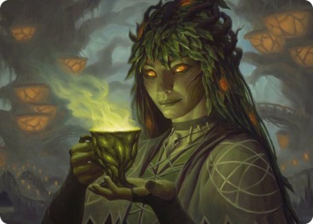 Dina, Soul Steeper Art Card [Strixhaven: School of Mages Art Series] | Clutch Gaming