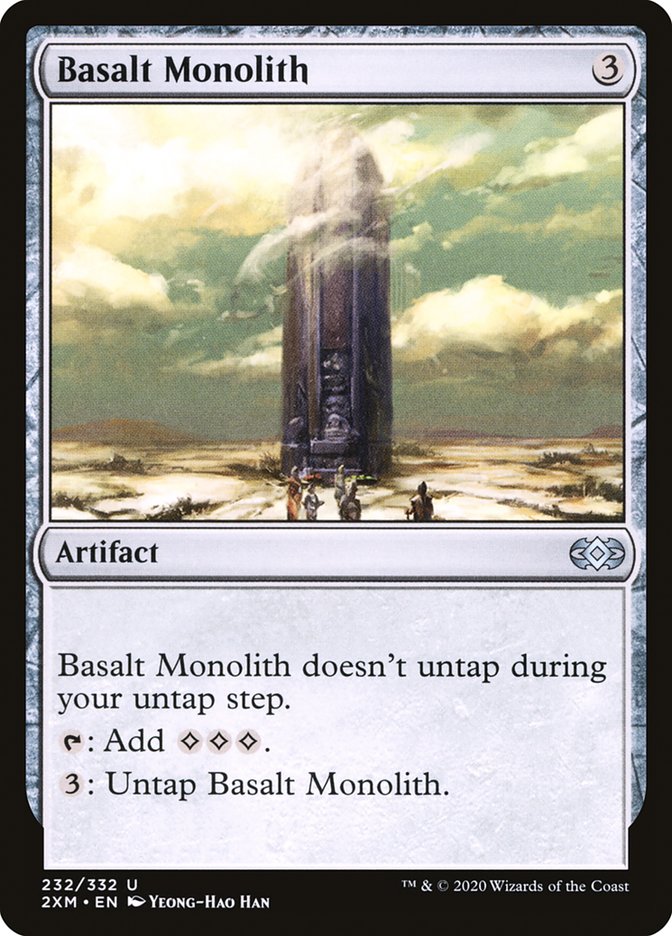 Basalt Monolith [Double Masters] | Clutch Gaming