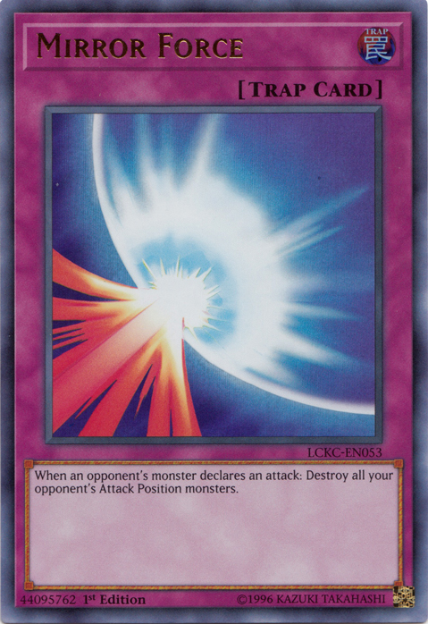 Mirror Force [LCKC-EN053] Ultra Rare | Clutch Gaming