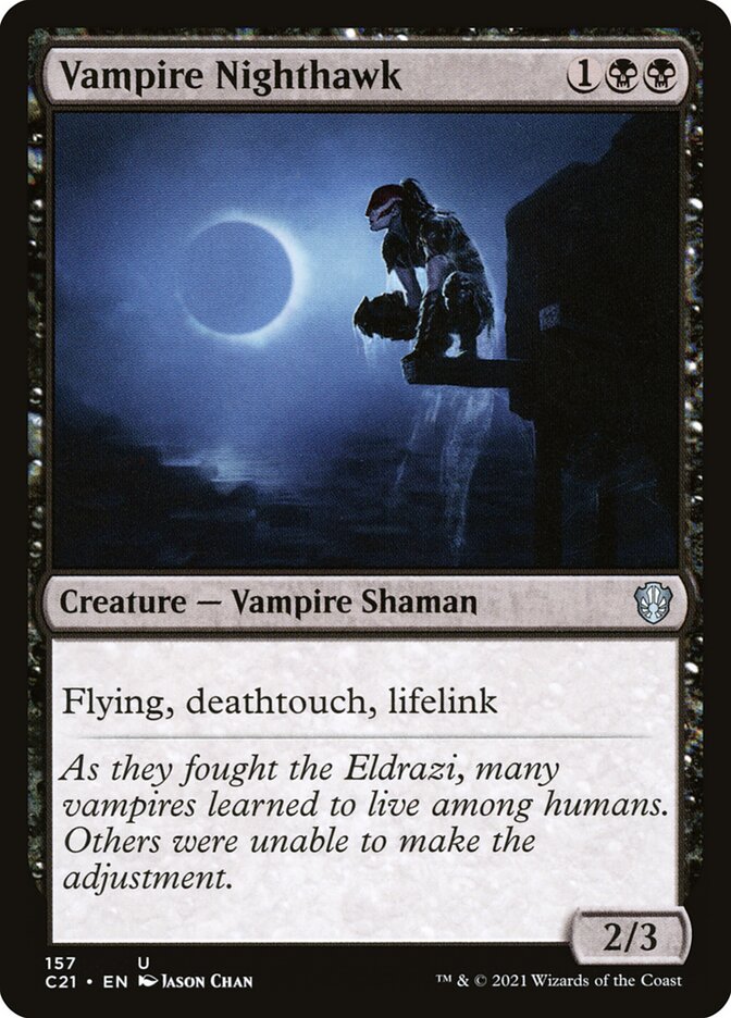 Vampire Nighthawk [Commander 2021] | Clutch Gaming