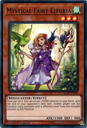 Mystical Fairy Elfuria [AC18-EN010] Super Rare | Clutch Gaming