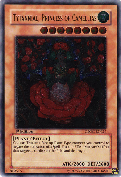 Tytannial, Princess of Camellias (UTR) [CSOC-EN029] Ultimate Rare | Clutch Gaming