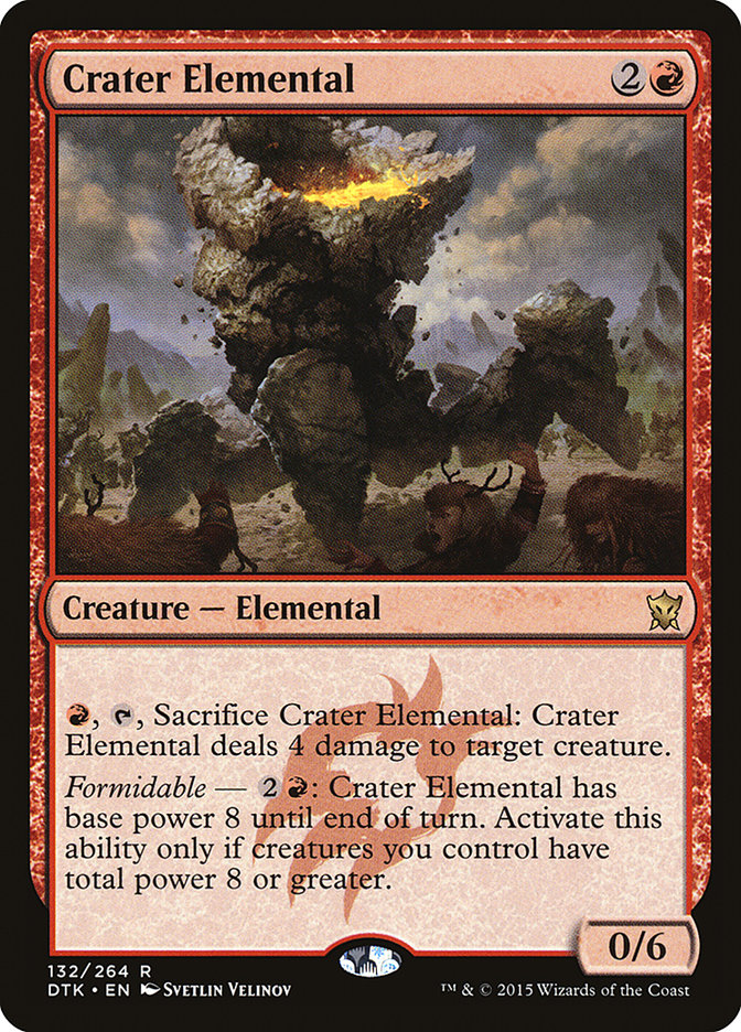 Crater Elemental [Dragons of Tarkir] | Clutch Gaming