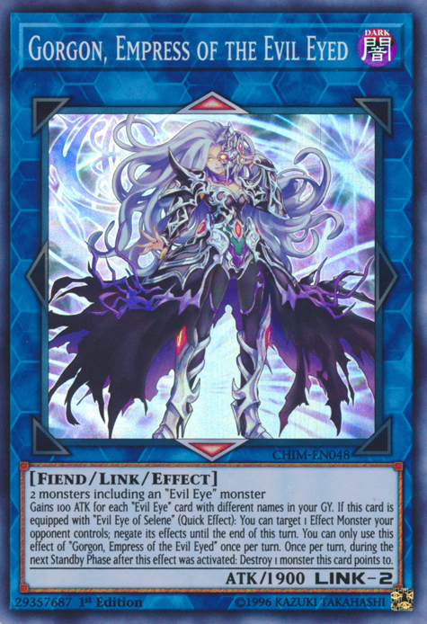 Gorgon, Empress of the Evil Eyed [CHIM-EN048] Super Rare | Clutch Gaming