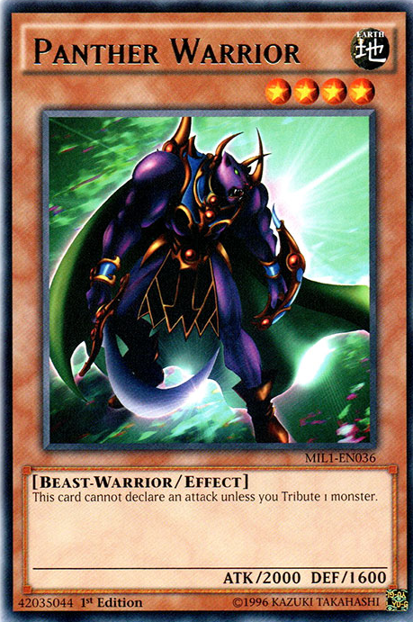 Panther Warrior [MIL1-EN036] Rare | Clutch Gaming