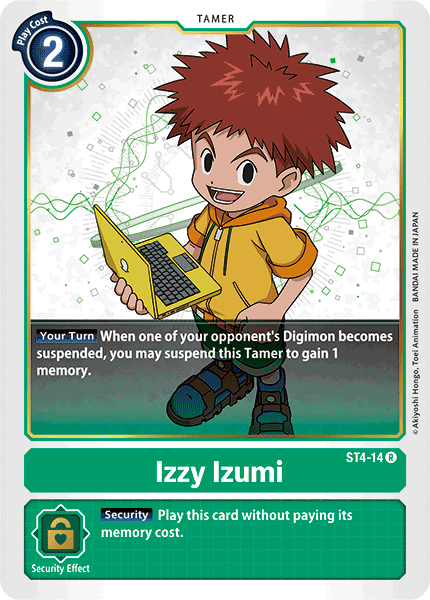 Izzy Izumi [ST4-14] [Starter Deck: Giga Green] | Clutch Gaming