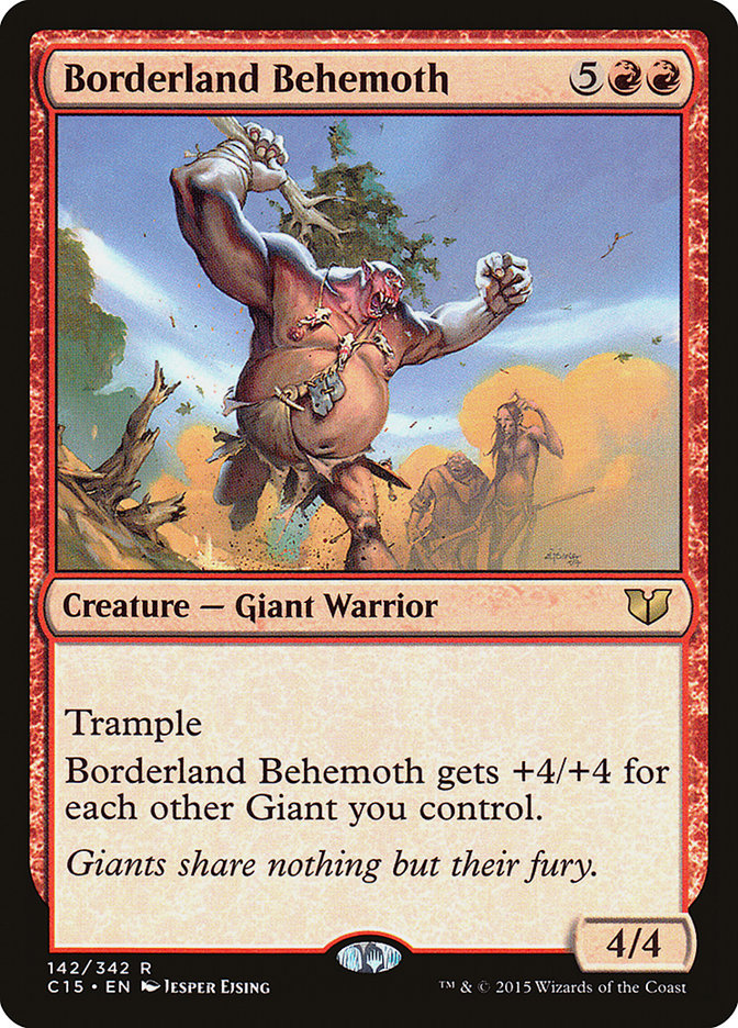 Borderland Behemoth [Commander 2015] | Clutch Gaming