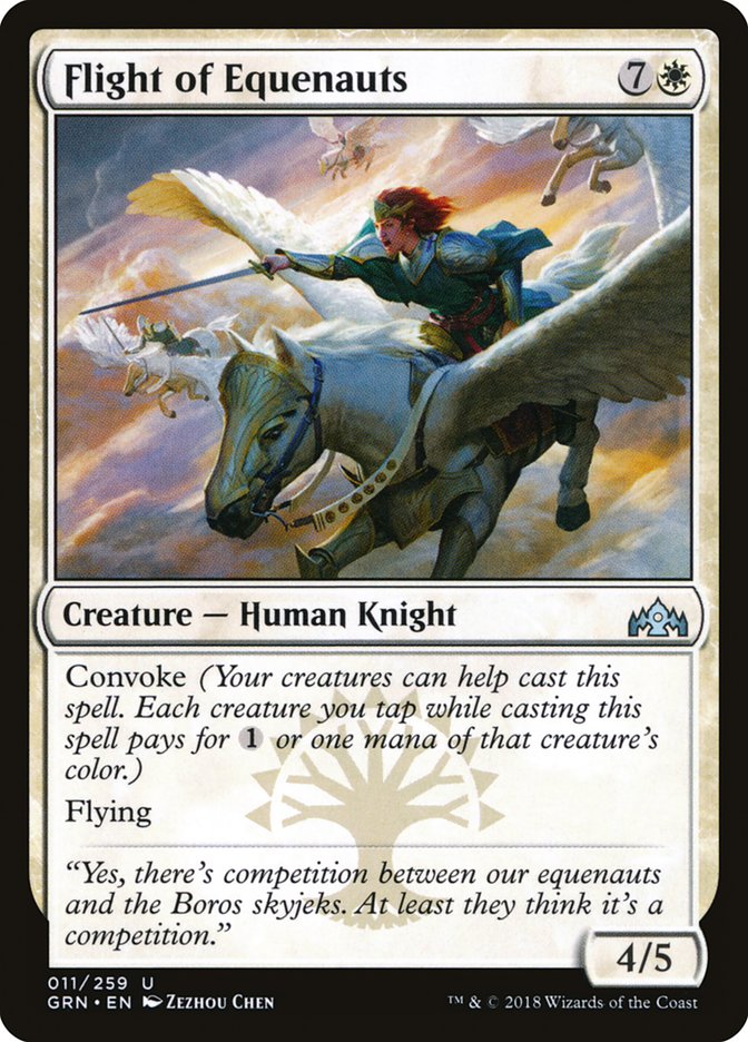 Flight of Equenauts [Guilds of Ravnica] | Clutch Gaming