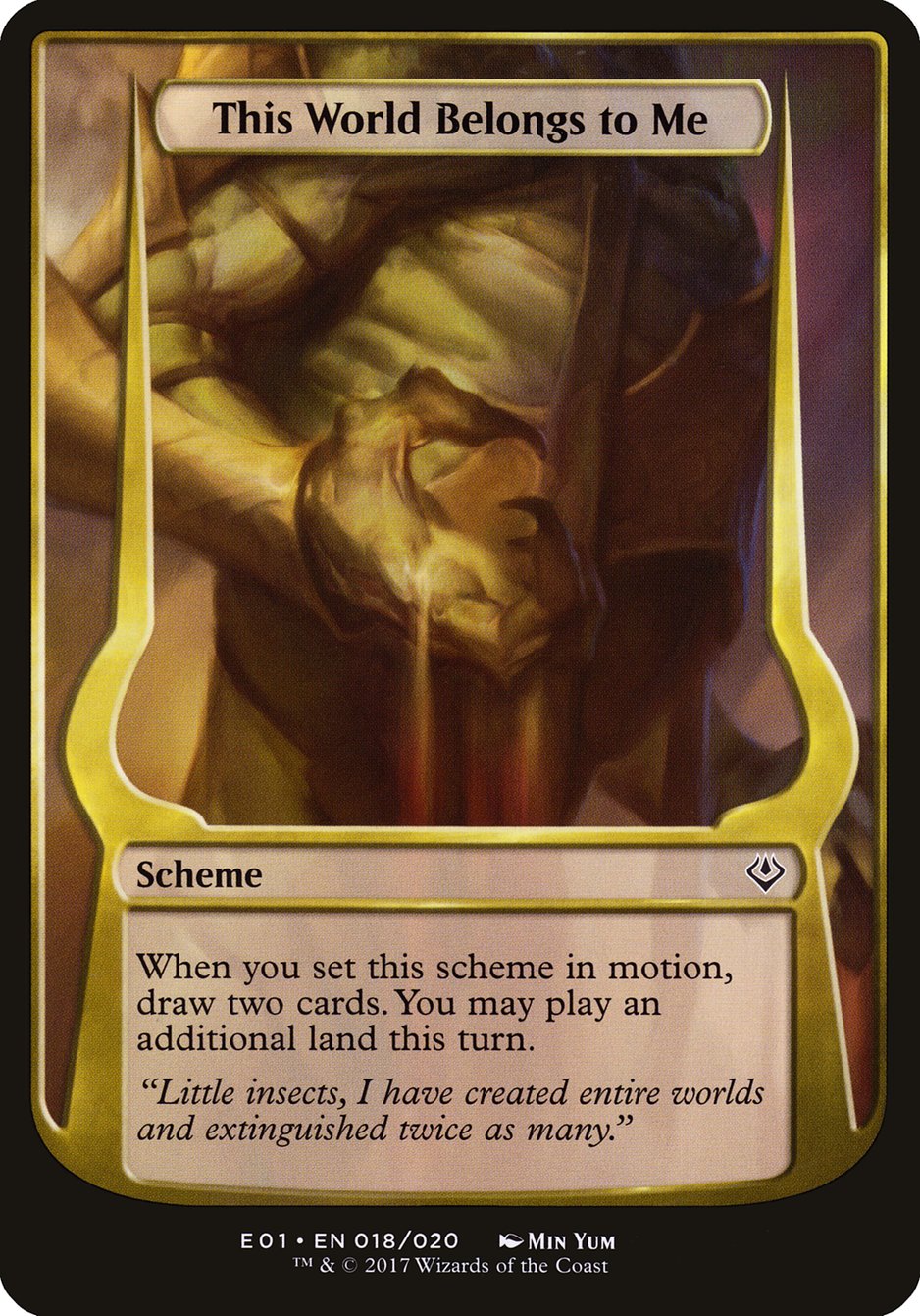 This World Belongs to Me (Schemes) [Archenemy: Nicol Bolas Schemes] | Clutch Gaming