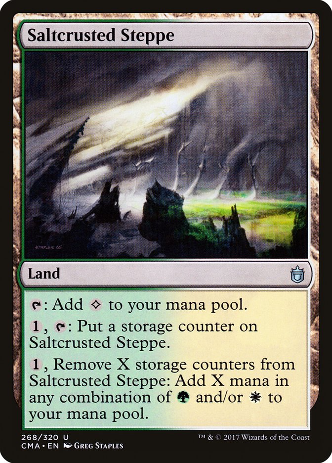 Saltcrusted Steppe [Commander Anthology] | Clutch Gaming