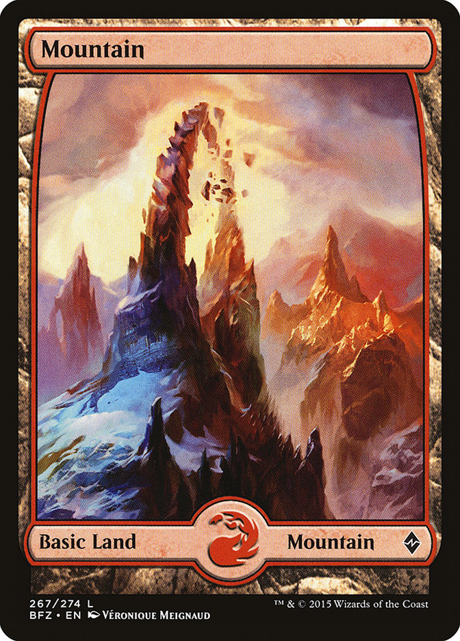 Mountain (267) [Battle for Zendikar] | Clutch Gaming