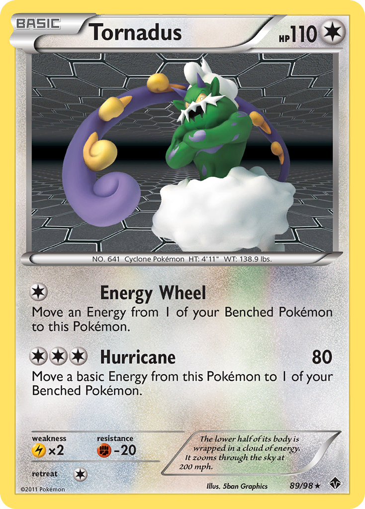 Tornadus (89/98) [Black & White: Emerging Powers] | Clutch Gaming