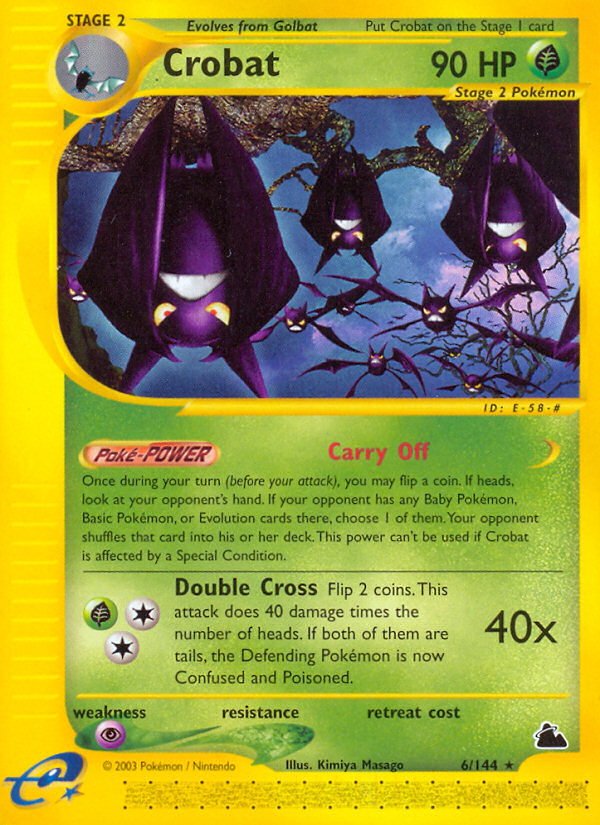 Crobat (6/144) [Skyridge] | Clutch Gaming