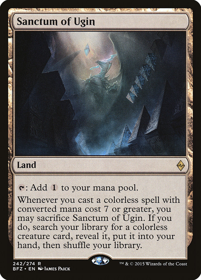 Sanctum of Ugin [Battle for Zendikar] | Clutch Gaming