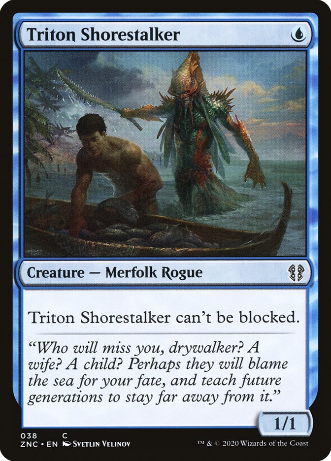 Triton Shorestalker [Zendikar Rising Commander] | Clutch Gaming