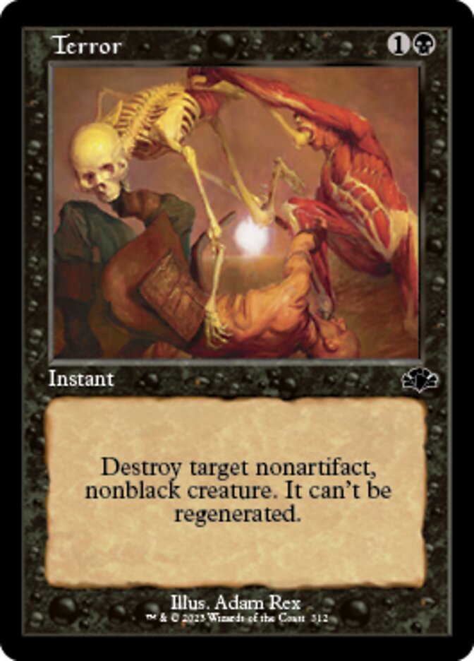 Terror (Retro) [Dominaria Remastered] | Clutch Gaming