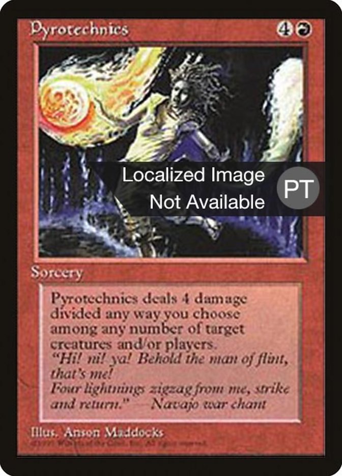 Pyrotechnics [Fourth Edition (Foreign Black Border)] | Clutch Gaming