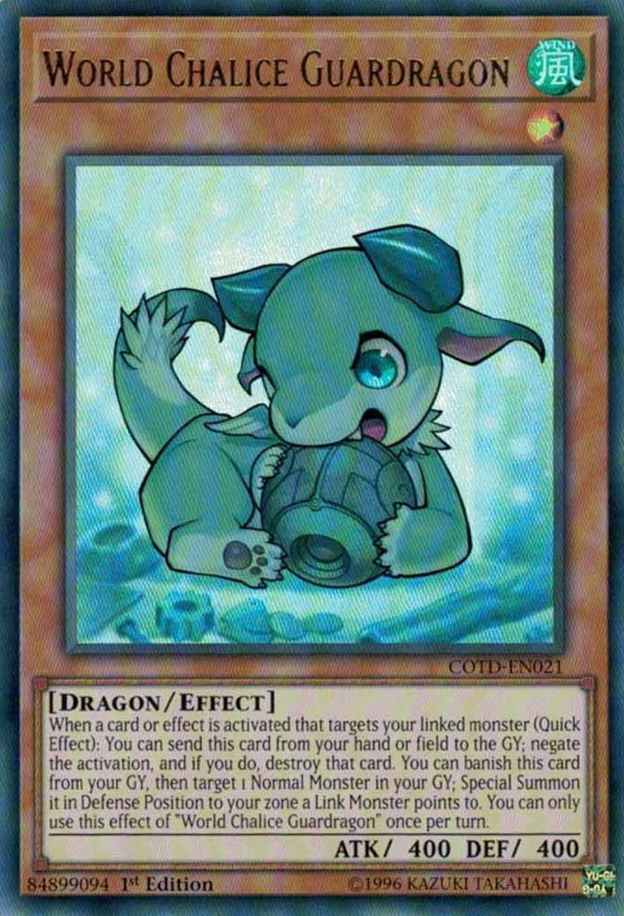 World Chalice Guardragon [COTD-EN021] Ultra Rare | Clutch Gaming