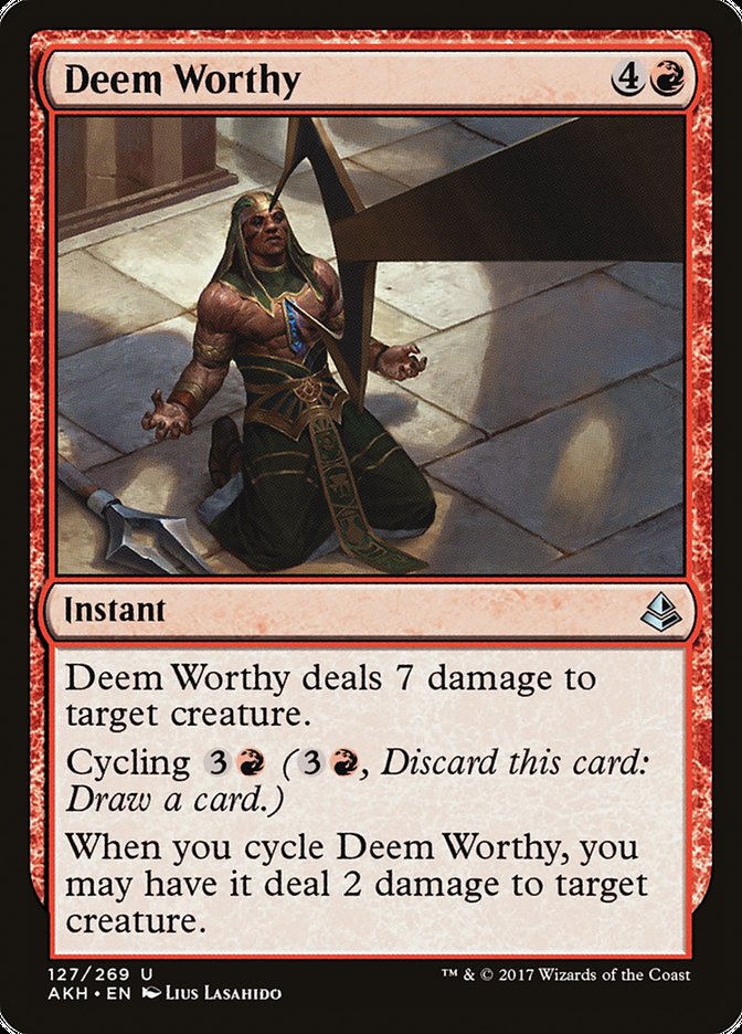 Deem Worthy [Amonkhet] | Clutch Gaming