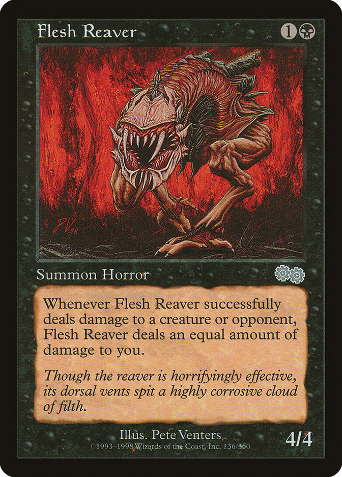 Flesh Reaver [Urza's Saga] | Clutch Gaming