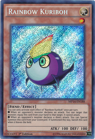 Rainbow Kuriboh [MP14-EN188] Secret Rare | Clutch Gaming