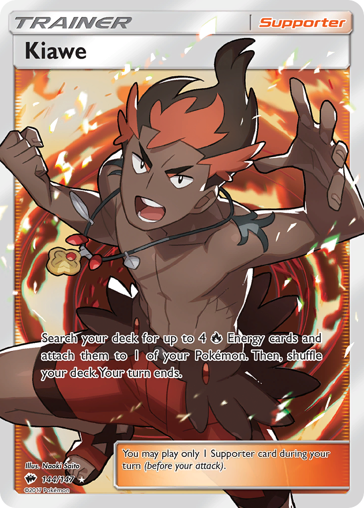 Kiawe (144/147) [Sun & Moon: Burning Shadows] | Clutch Gaming