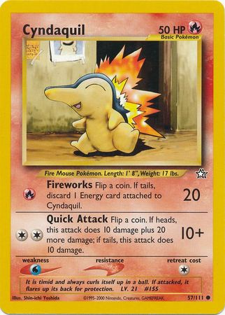 Cyndaquil (57/111) [Neo Genesis Unlimited] | Clutch Gaming