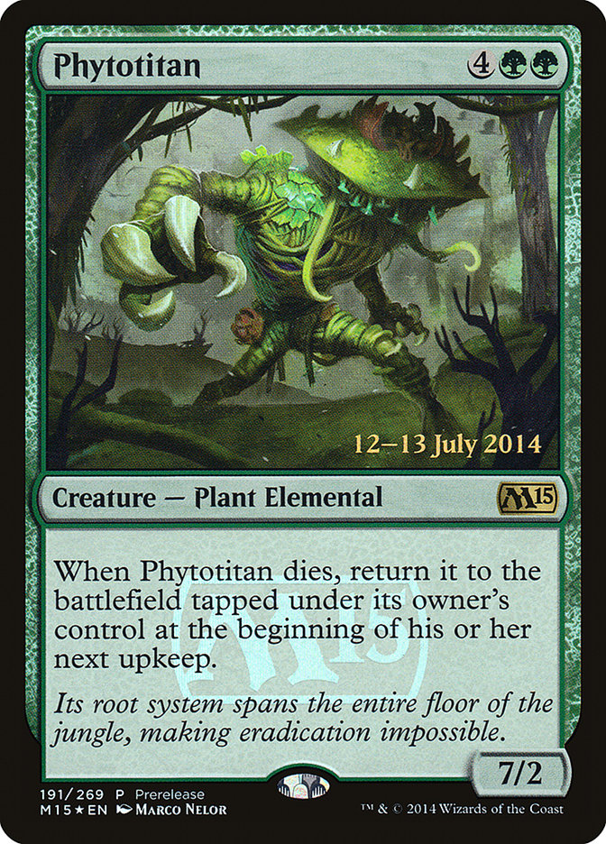 Phytotitan [Magic 2015 Prerelease Promos] | Clutch Gaming