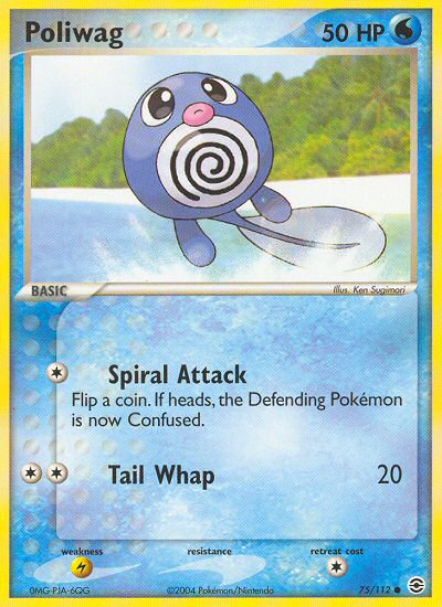 Poliwag (75/112) [EX: FireRed & LeafGreen] | Clutch Gaming