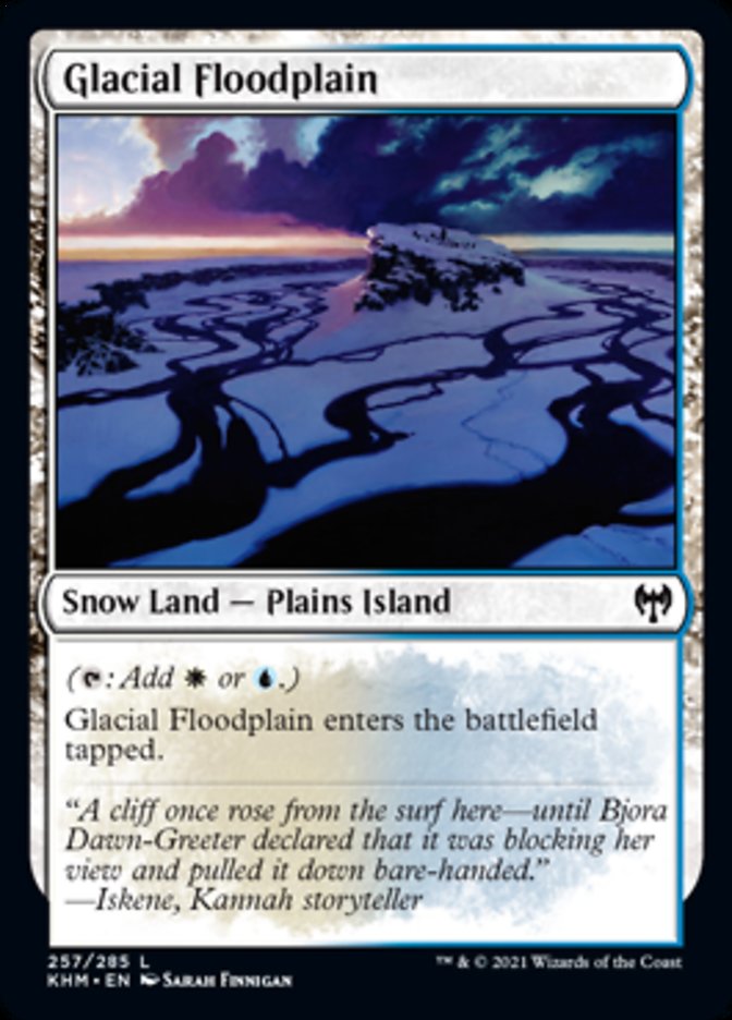 Glacial Floodplain [Kaldheim] | Clutch Gaming