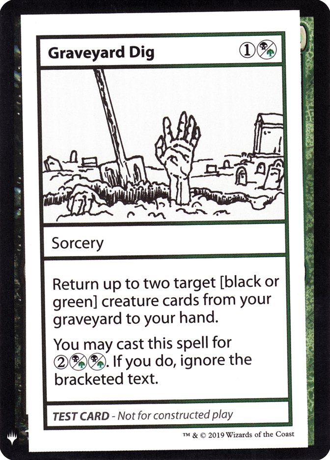 Graveyard Dig [Mystery Booster Playtest Cards] | Clutch Gaming