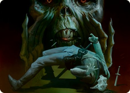 Power Word Kill Art Card [Dungeons & Dragons: Adventures in the Forgotten Realms Art Series] | Clutch Gaming