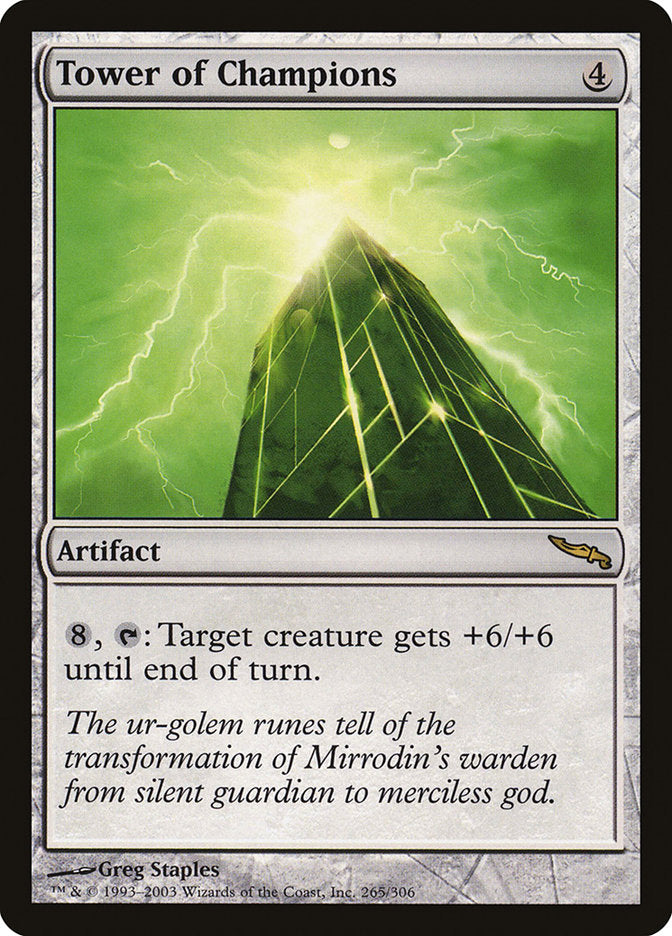 Tower of Champions [Mirrodin] | Clutch Gaming