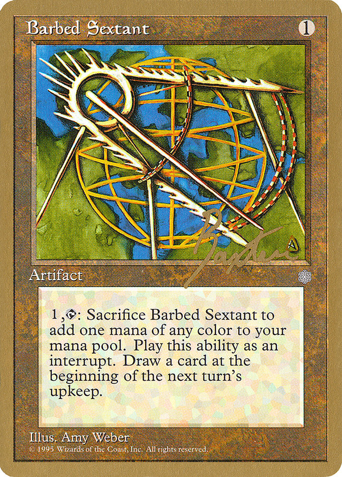 Barbed Sextant (George Baxter) [Pro Tour Collector Set] | Clutch Gaming