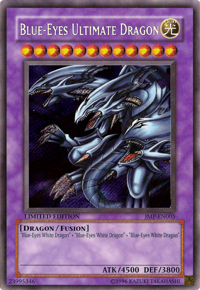 Blue-Eyes Ultimate Dragon [JMP-EN005] Ultra Rare | Clutch Gaming