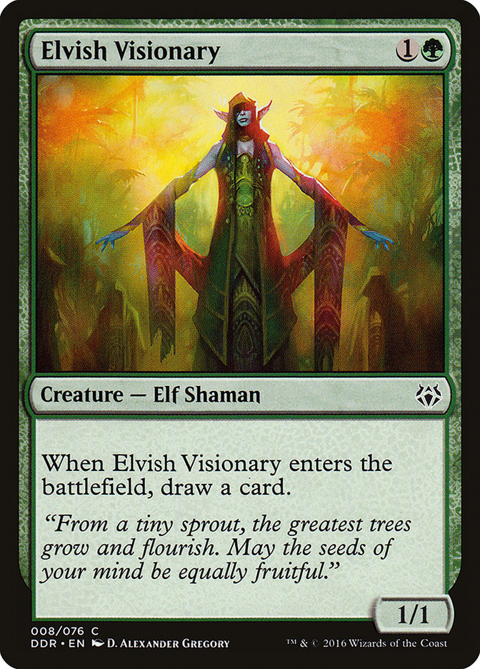 Elvish Visionary [Duel Decks: Nissa vs. Ob Nixilis] | Clutch Gaming